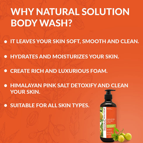 Body Wash Marula Oil - 16.9 fl oz | NATURAL SOLUTION